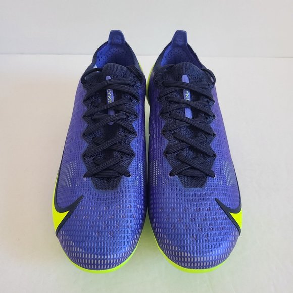 NEW Nike Vapor 14 Elite SG Pro AC Soccer Cleats CV0988-575 Size 4 Sapphire Volt main image 7
